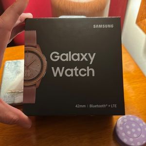 Samsung Rose Gold Galaxy Watch 42mm Bluetooth